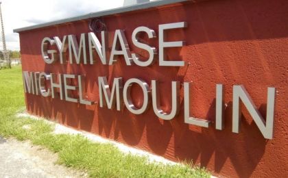 Lettres inox brossé pour enseigne