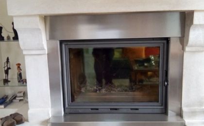 Habillage pour cheminée