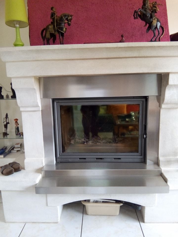 Habillage pour cheminée